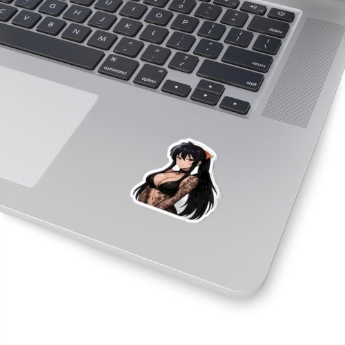 0505 Akeno Himejima Transparent Outdoor Stickers Square 1pc - Image 11