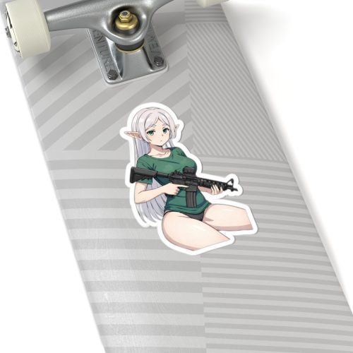 0126 Frieren Tactical Waifu Sticker - Image 8