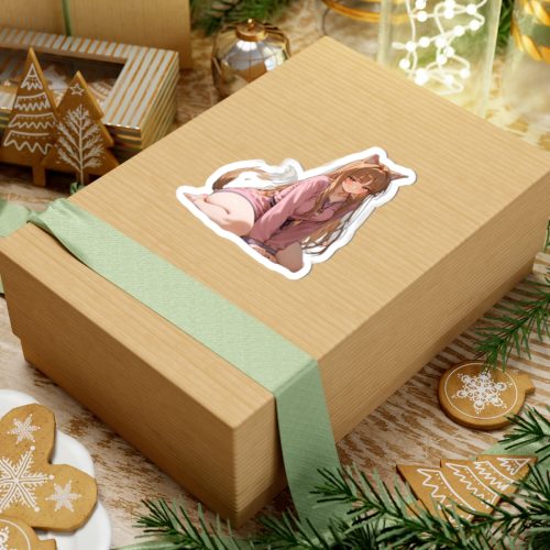 0393 Sexy Kneeling Holo Sticker - Image 6