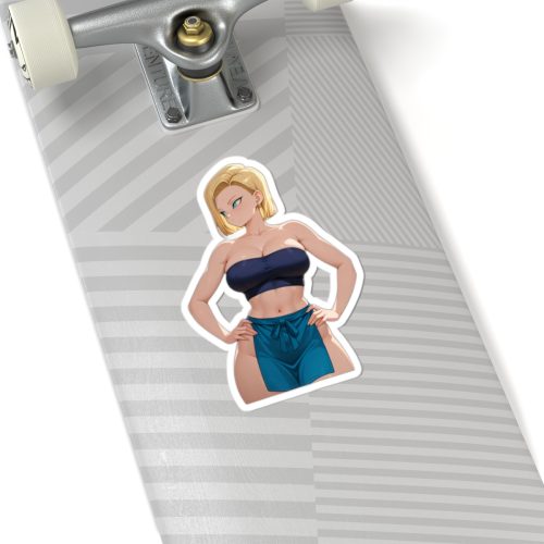 0355 Lascivious Android 18 Sticker - Image 8