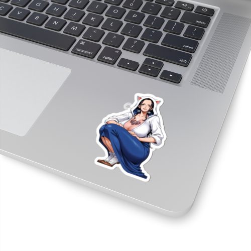 0049 Nico Robin Cat Waifu Sticker - Image 2