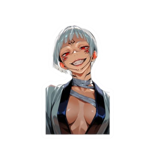 0158 Sukuna Girl Waifu Sticker - Image 10