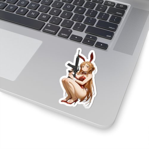 0072 Asuna Yuuki Cosplay Rabbit Tactical Waifu Sticker - Image 5