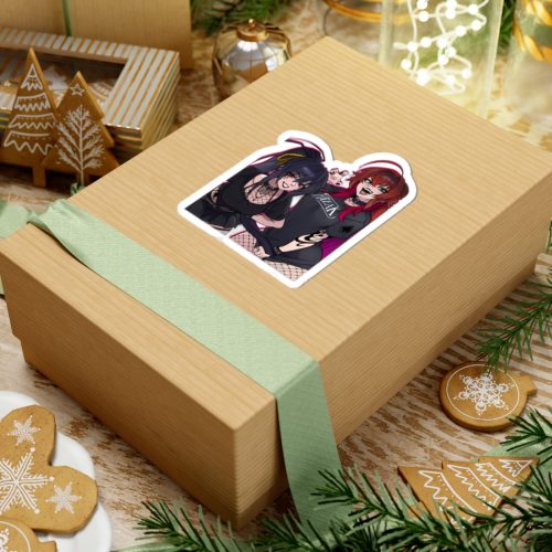 0294 Goth Rias x Akeno Sticker - Image 6