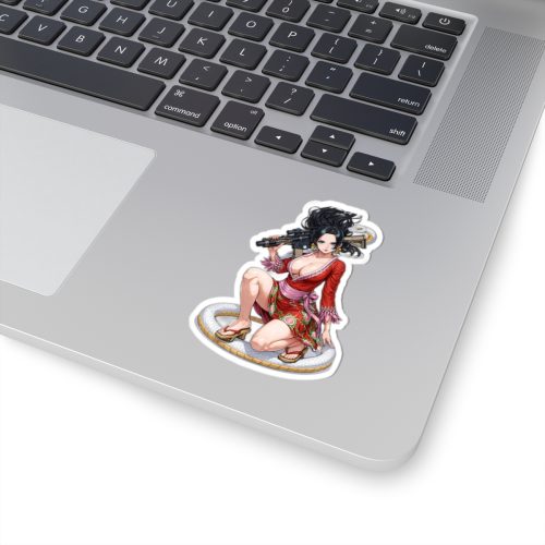 0056 Boa Hancock Carry A Gun Tactical Waifu Sticker - Image 2