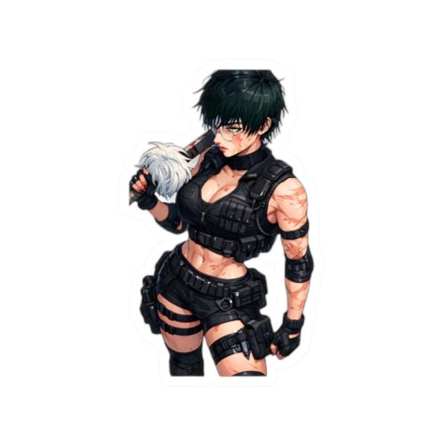 0127 Maki Zen 39 in Tactical Waifu Sticker - Image 4