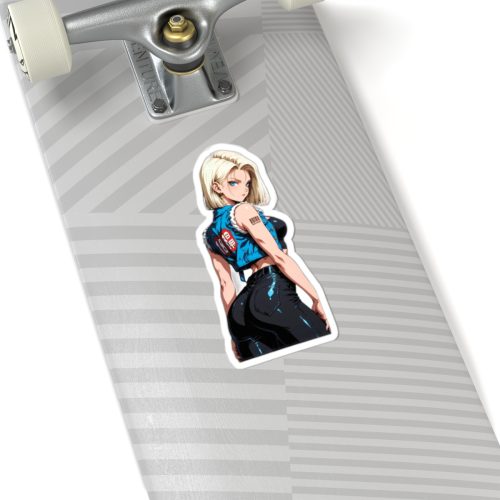 0033 Android 18 Waifu Sticker - Image 8
