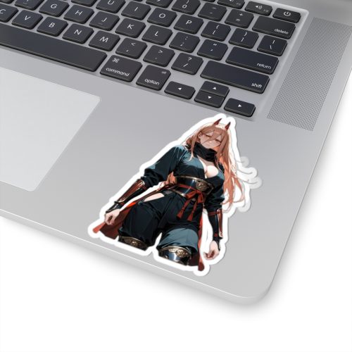 0156 Power Samurai Waifu Sticker - Image 5
