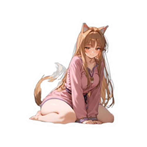 0393 Sexy Kneeling Holo Sticker - Image 10