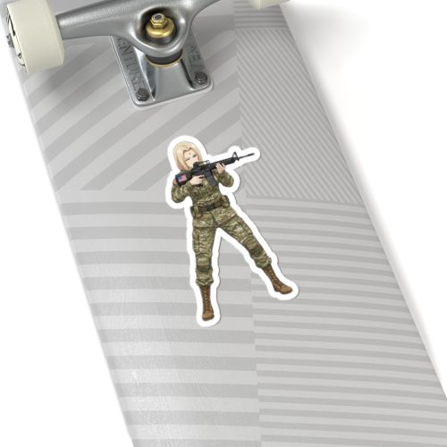 0087 Tsunade Tactical Waifu Sticker - Image 8