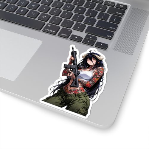 0046 Albedo Overlord Tattoo Street Style Waifu Sticker - Image 5