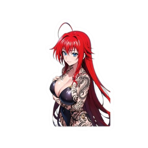 0111 Rias Gremory Waifu Sticker - Image 7