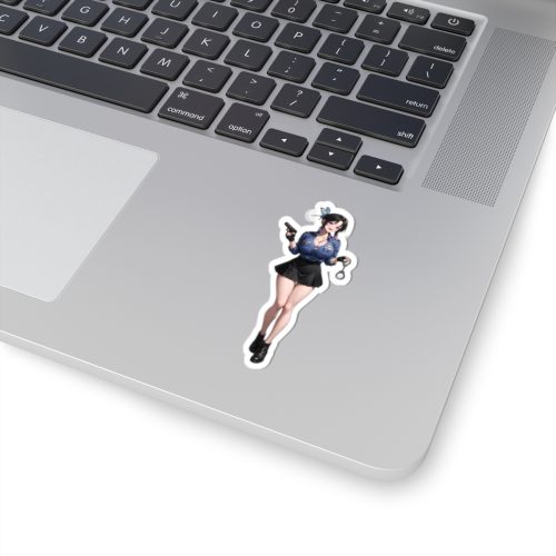 0128 Kochou Shinobu Police Waifu Sticker - Image 2