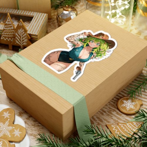 0074 Toru Hagakure Cowboy Tactical Waifu Sticker - Image 9