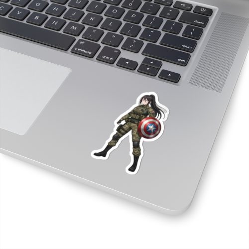 0069 Hanabi Hyuga Captain Tactical Waifu Sticker - Image 2