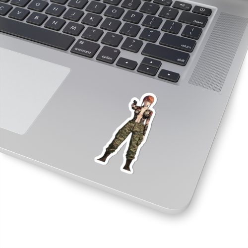 0098 Makima Tattoo Tactical Waifu Sticker - Image 2