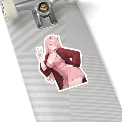 0504 Zero Two Transparent Outdoor Stickers Square 1pc - Image 8