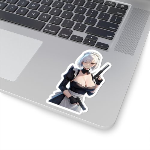 0058 Fiona Frost Maid Tactical Waifu Sticker - Image 5