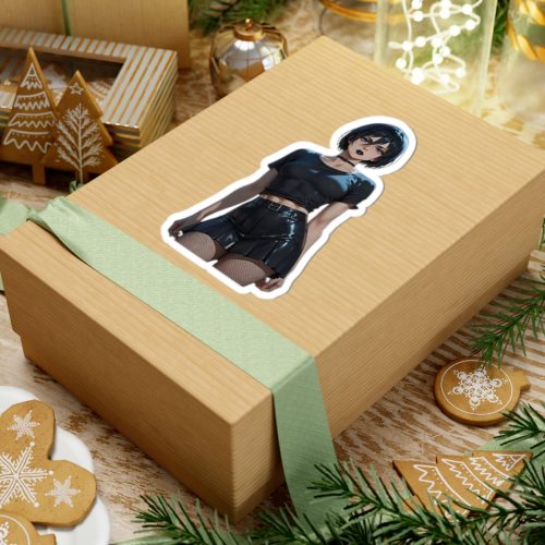 0364 Gothic Mikasa Ackerman Sticker - Image 9