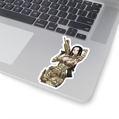 0060 Boa Hancock Army Tactical Waifu Sticker - Image 5