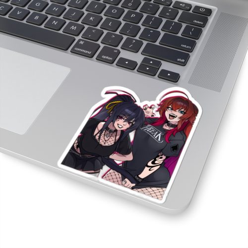 0294 Goth Rias x Akeno Sticker - Image 5
