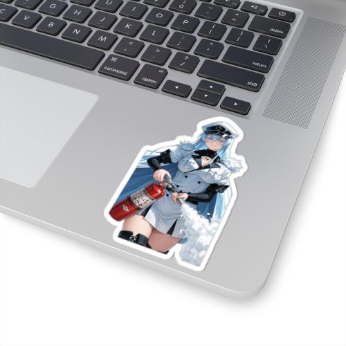 0095 Esdeath Fire Extinguisher Tactical Waifu Sticker - Image 5
