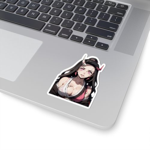 0168 Nezuko Devil Waifu Sticker - Image 2