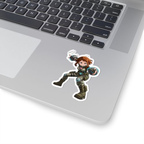 0077 Uraraka Ochako Tactical Waifu Sticker - Image 2