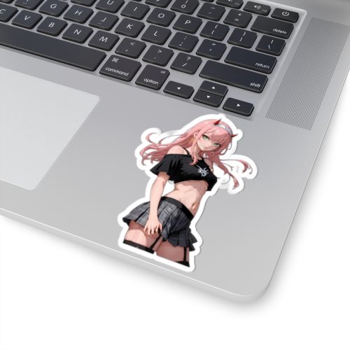 0502 Zero Two Streetwear Style Transparent Outdoor Stickers Square 1pc - Image 5