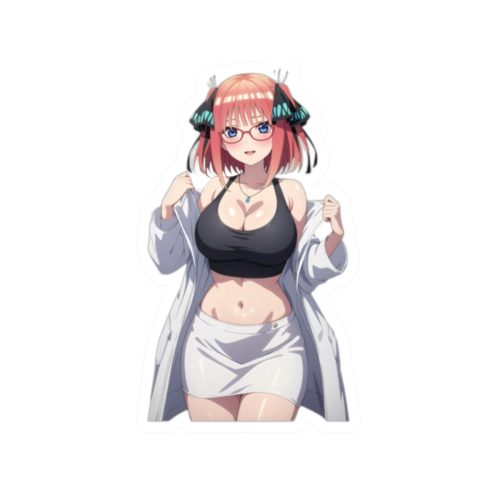 0030 Nino Nakano Gym Waifu Sticker - Image 10