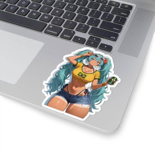 0488 Hatsune Miku Brazil Girl Sticker - Image 5