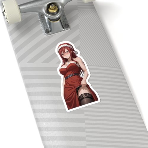 0469 Ezra Scarlet Christmas Themed Angry Anime Sticker - Image 8