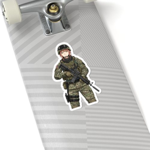 0123 Makima AR15 Tactical Waifu Sticker - Image 8
