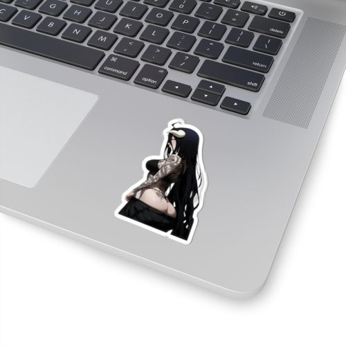0499 Albedo From Overlord Gothic Tattooed Waifu Sticker - Image 2