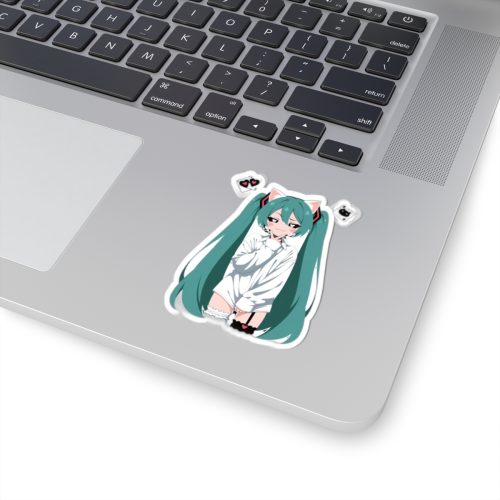 0477 Hatsune Miku Catgirl Cute Anime Sticker - Image 2