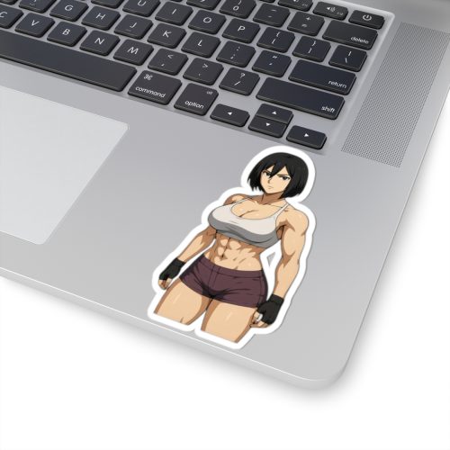 0363 Strong Mikasa Ackerman Sticker - Image 5