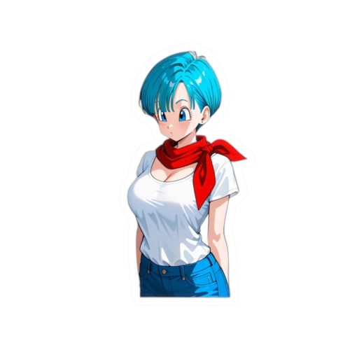 0352 Bulma Cansual Fashion Sticker - Image 7