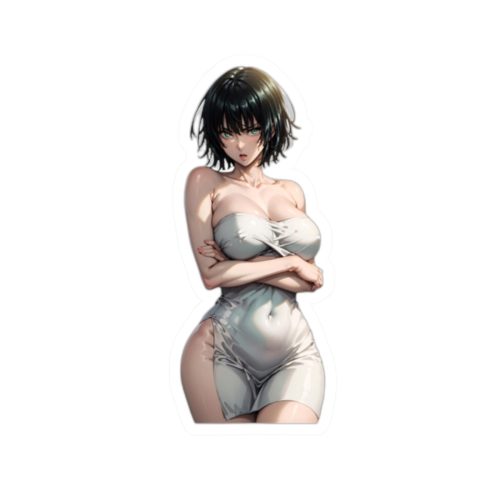 0154 Fubuki Thin Shirt Waifu Sticker - Image 10