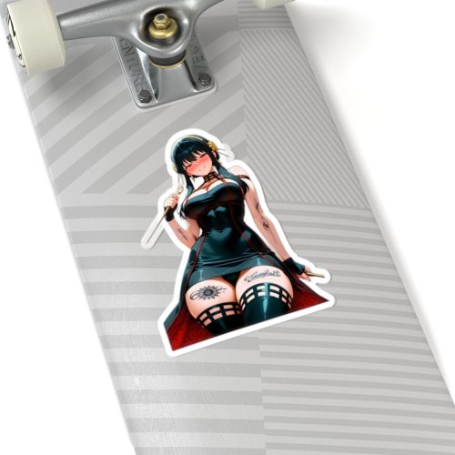 0465 Yor Forger Assassin Gothic Tattooed Sticker - Image 8