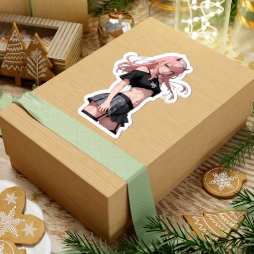 0502 Zero Two Streetwear Style Transparent Outdoor Stickers Square 1pc - Image 9