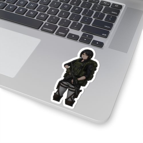 0103 Mikasa Tactical Waifu Sticker - Image 5