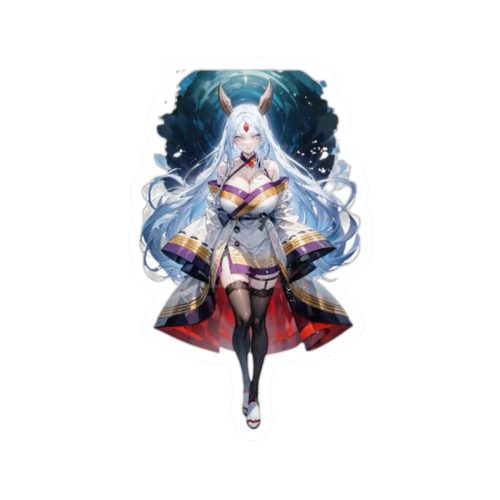 0157 Otsutsuki Kaguya Waifu Sticker - Image 7