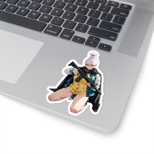 0028 Ayase Seiko Gun Tactical Waifu Sticker - Image 5