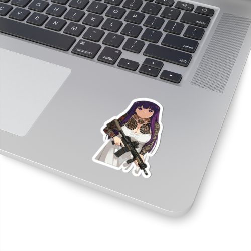 0016 Fern Tattoo Tactical Waifu Sticker - Image 2