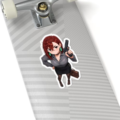 0092 Momo Ayase Tactical Waifu Sticker - Image 8