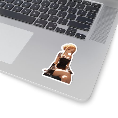 0444 Asuna Black Dress Tattooed Sticker - Image 2