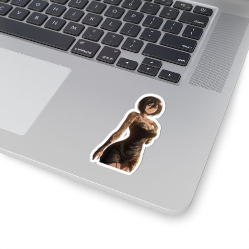 0361 Provocative Dress Mikasa Ackerman Sticker - Image 2