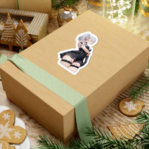 0460 Sexy Frieren Tattooed Black Outfit Sticker - Image 6