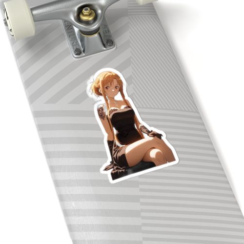 0444 Asuna Black Dress Tattooed Sticker - Image 8