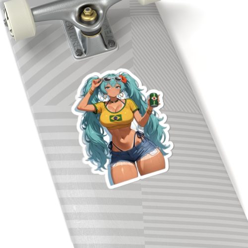0488 Hatsune Miku Brazil Girl Sticker - Image 8